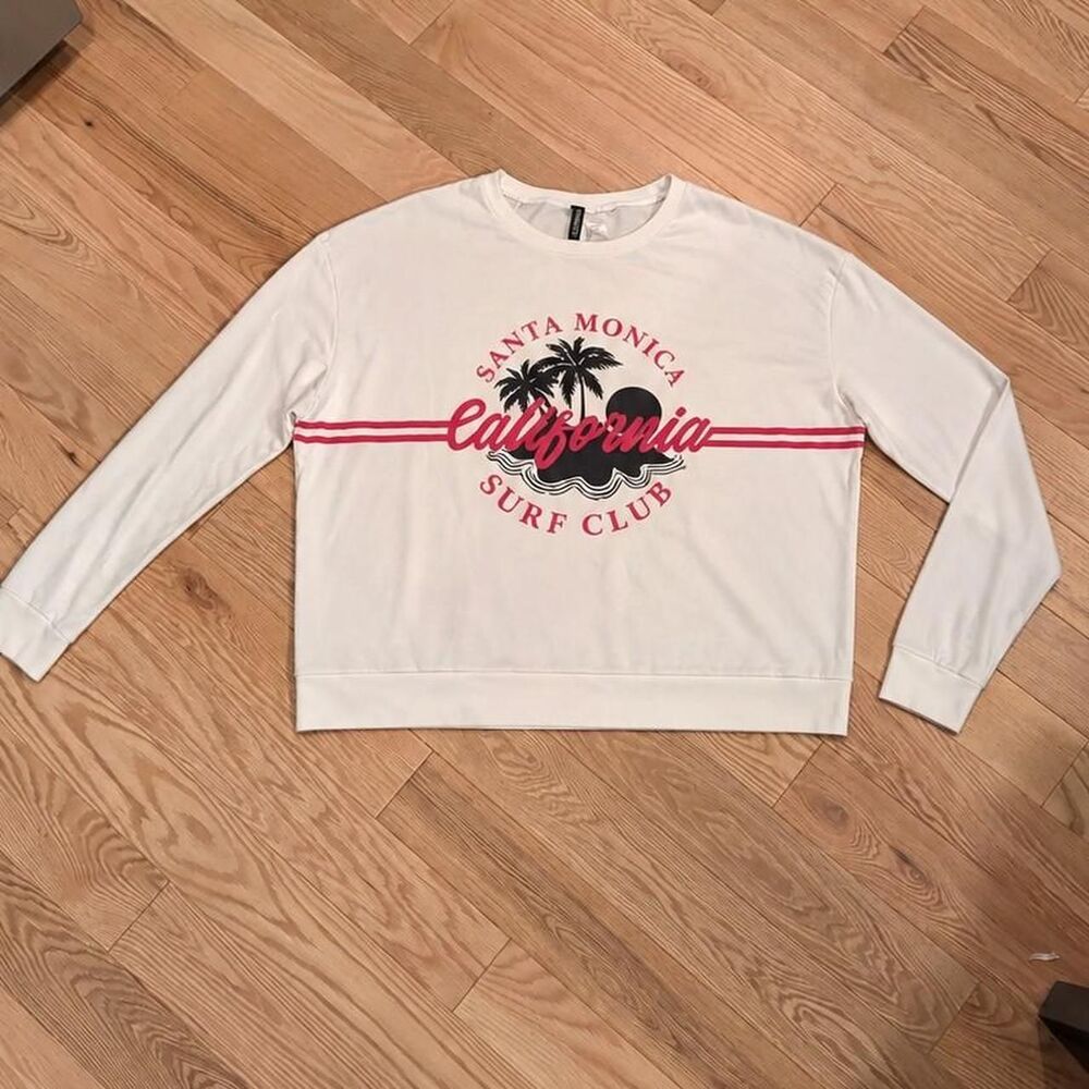 Santa Monica California Surf Club Sweatshirt